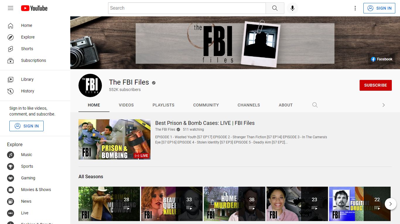 The FBI Files - YouTube